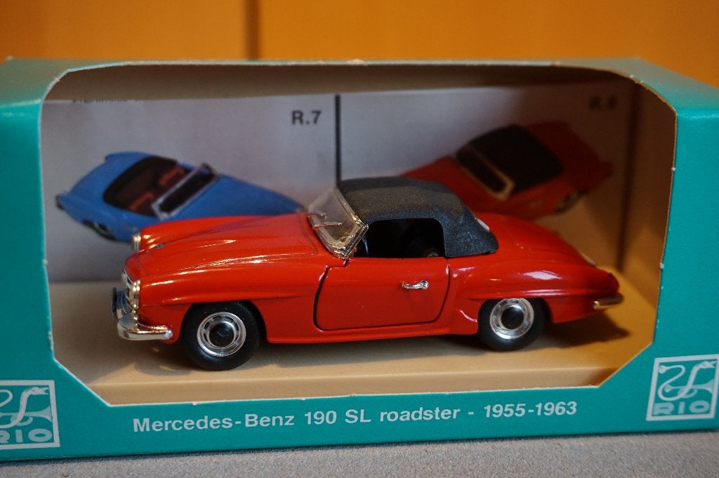 Mercedes W121 190SL soft top `55 - `63 1/43, Ophalen of Verzenden, Zo goed als nieuw, Auto, Overige merken