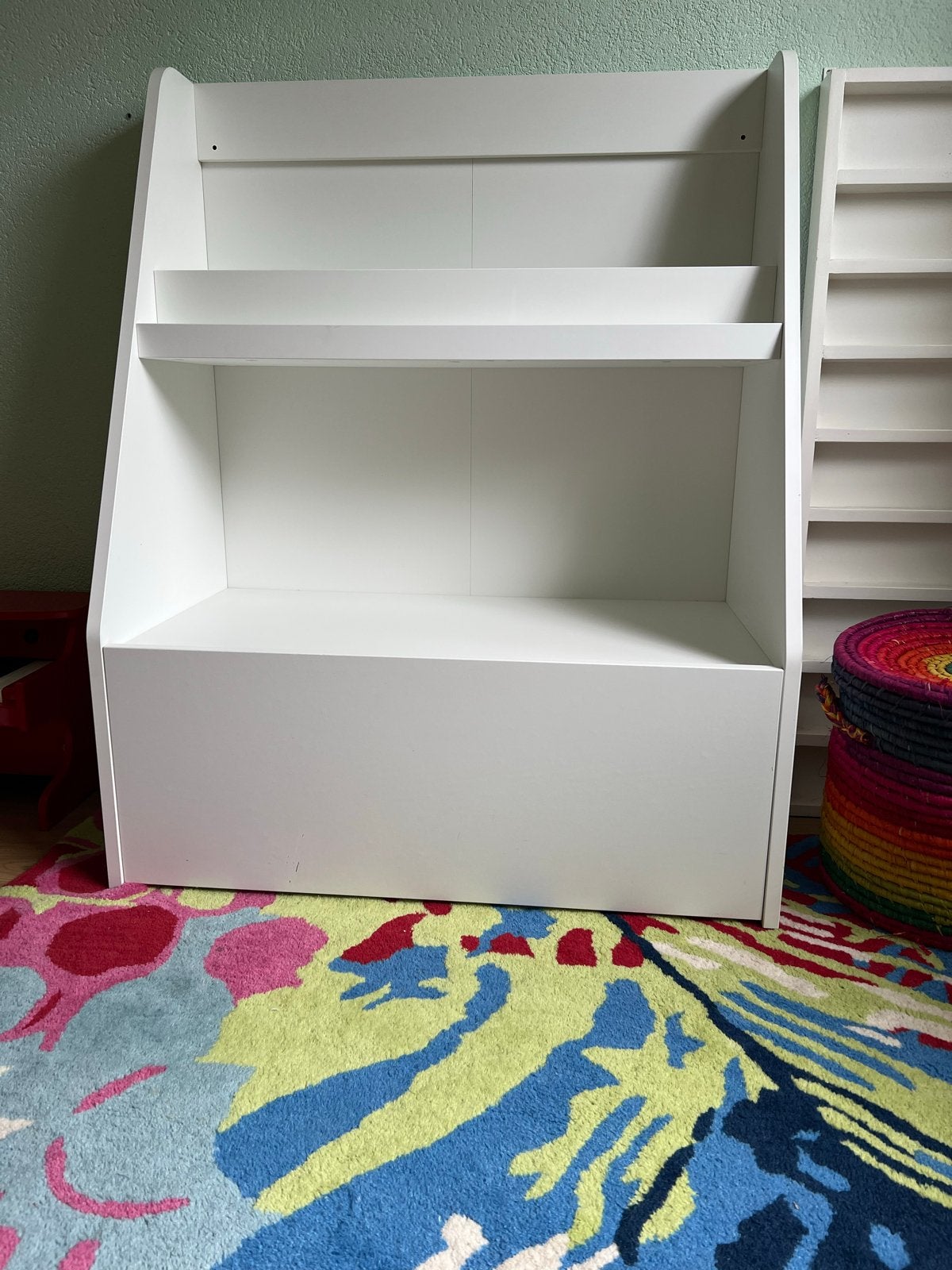 IKEA Bergig Boekenkast/Opbergkast - Wit, Ophalen, Overige materialen, Gebruikt, 100 tot 150 cm