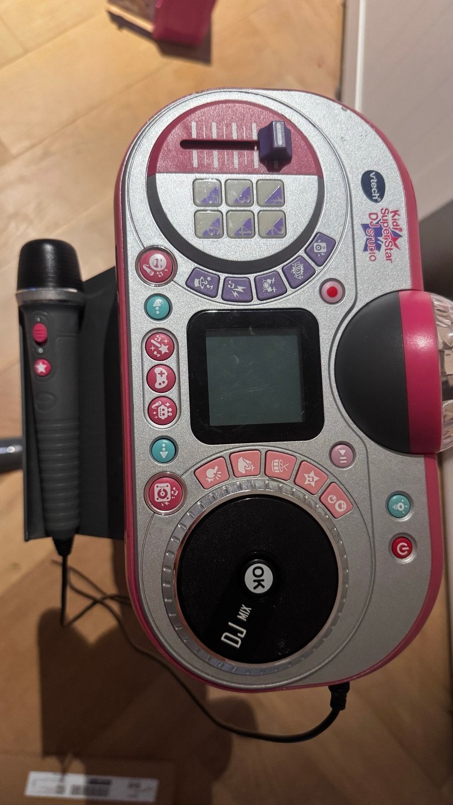 VTech Kidi Super Star DJ Studio met microfoon en licht, Ophalen of Verzenden, Zo goed als nieuw, Ontdekken, Met licht