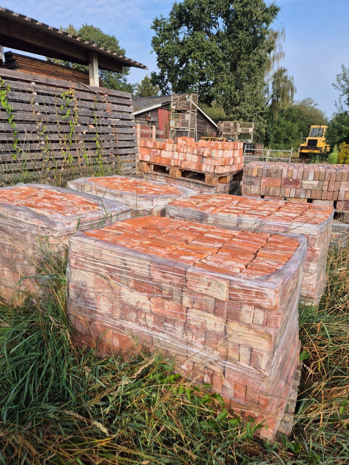 Gekuiste Belgische stenen (Belskes) - 3750 stuks, Doe-het-zelf en Verbouw, Ophalen, Bakstenen
