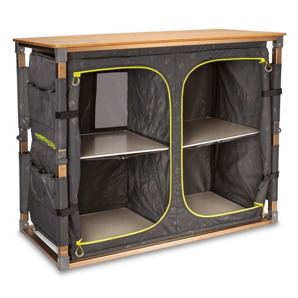 ZEMPIRE Eco Fold Twin Keukenkastje, campingkastje vouwbaar, Zempire, Nieuw, Sales@zempire.co.nz, Campingkast
