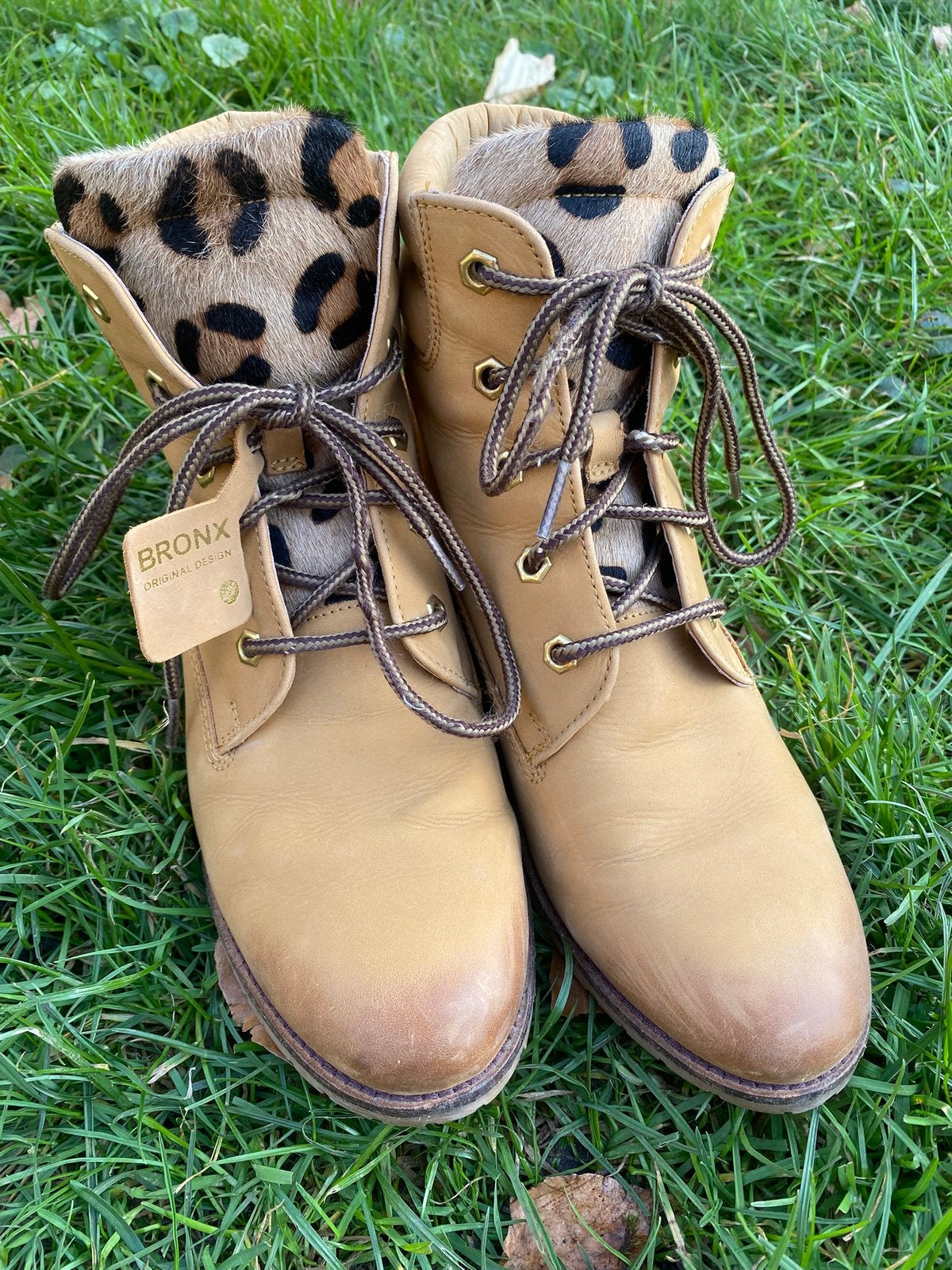 Mooie schoenen BRONX mt 40, Bruin, Verzenden, Lage of Enkellaarzen, Gedragen
