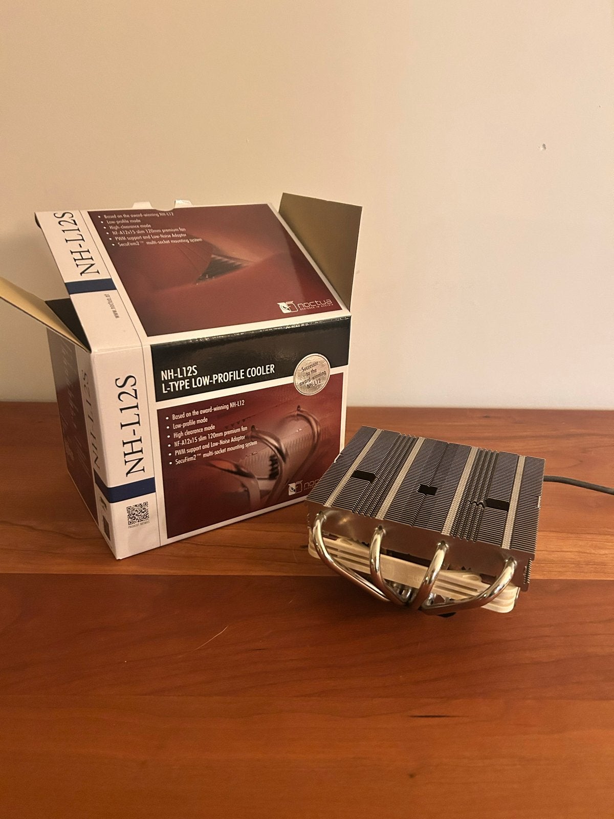Noctua NH-L12S Low-Profile CPU Koeler, Computers en Software, Ophalen of Verzenden, Gebruikt, Luchtkoeling
