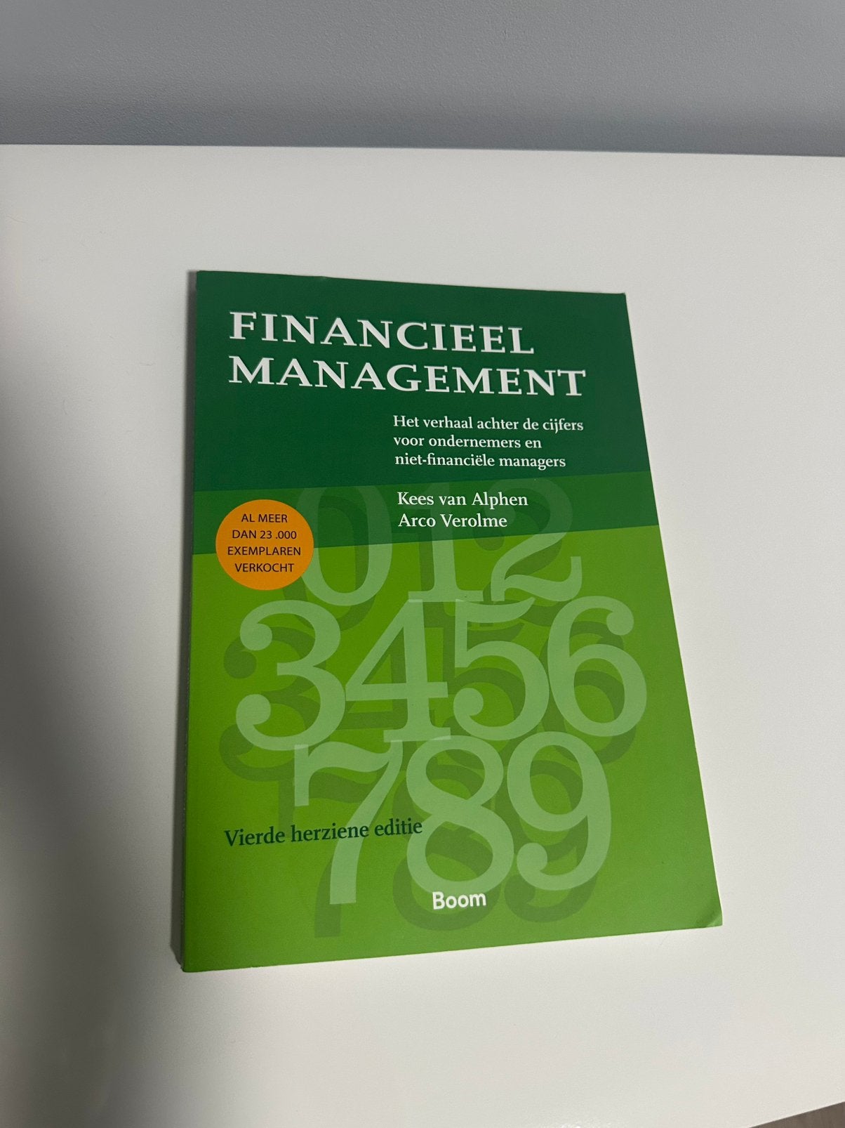 Financieel Management - HBO Boek, Ophalen of Verzenden, Zo goed als nieuw, Management