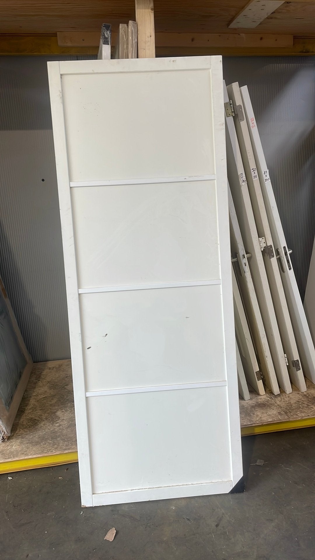 Binnendeur 88x231,5, Ophalen, Gebruikt, 80 tot 100 cm, Binnendeur