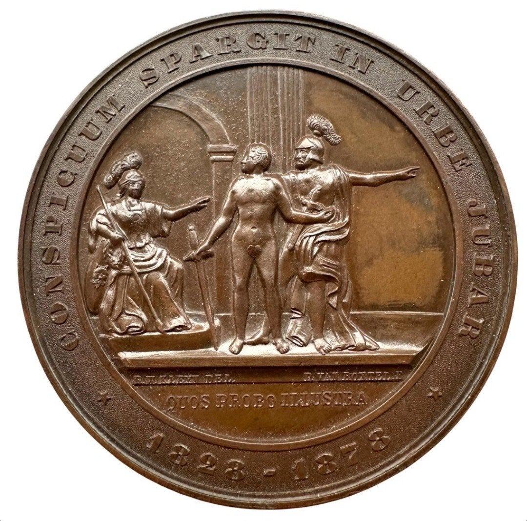 KMA Breda 50 Jarig bestaan, Ophalen of Verzenden, Brons, Nederland