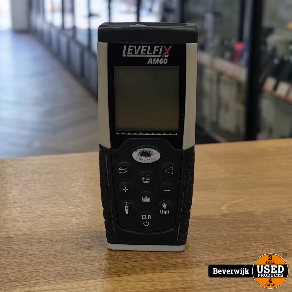 Levelfix 545721 AM60 Afstandmeter 60 meter - In Goede Staat, Levelfix, Gebruikt, Support@levelfix.com, Levelfix, 10 Park Road, London
United Kingdom