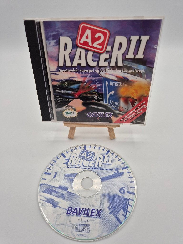 A2 Racer II PC cd-rom Davilex, Spelcomputers en Games, Games | Pc, Gebruikt, Davilex, 1 speler, Racen en Vliegen