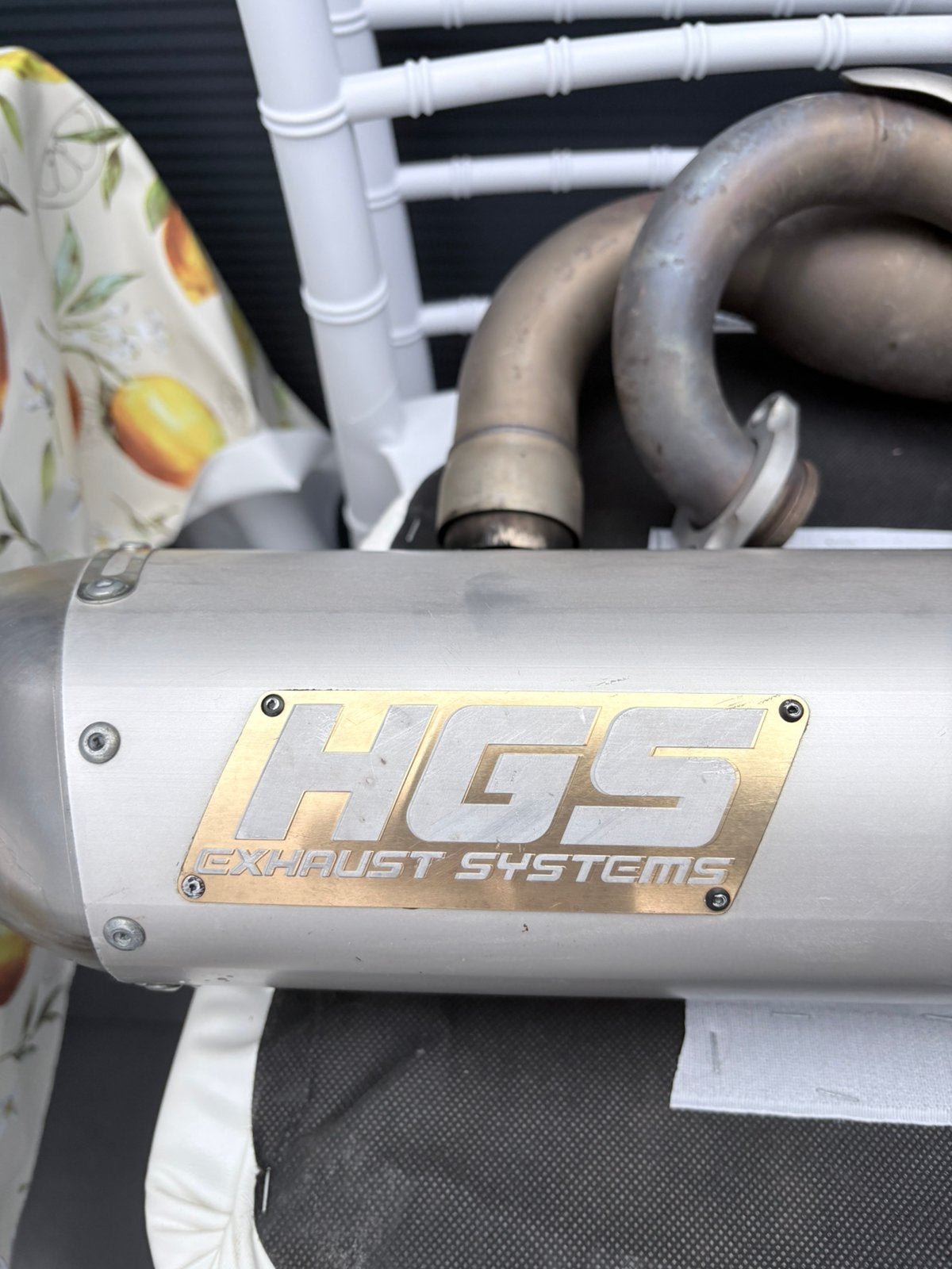 HGS uitlaatsysteem Yamaha YZ250 2021, Ophalen, Gebruikt