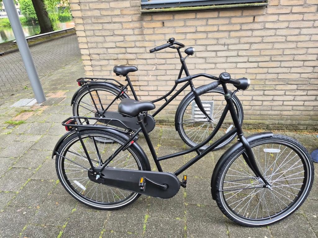 Nieuwe zwarte stadsfietsen - Damesfietsen, Fietsen en Brommers, Fietsen | Dames | Damesfietsen, Overige merken, Terugtraprem, Nieuw