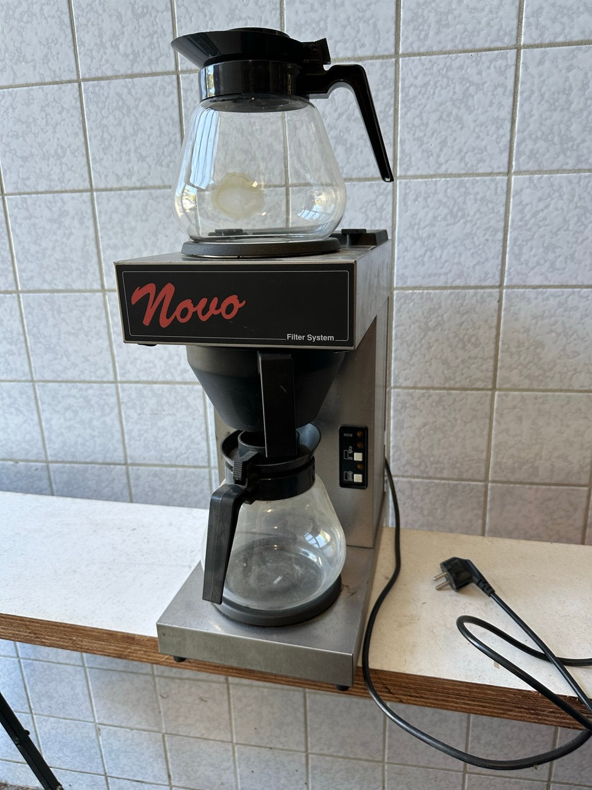 Novo Filter System Koffiezetapparaat - Gebruikt, Witgoed en Apparatuur, Koffiezetapparaten, Ophalen, Gebruikt, 10 kopjes of meer