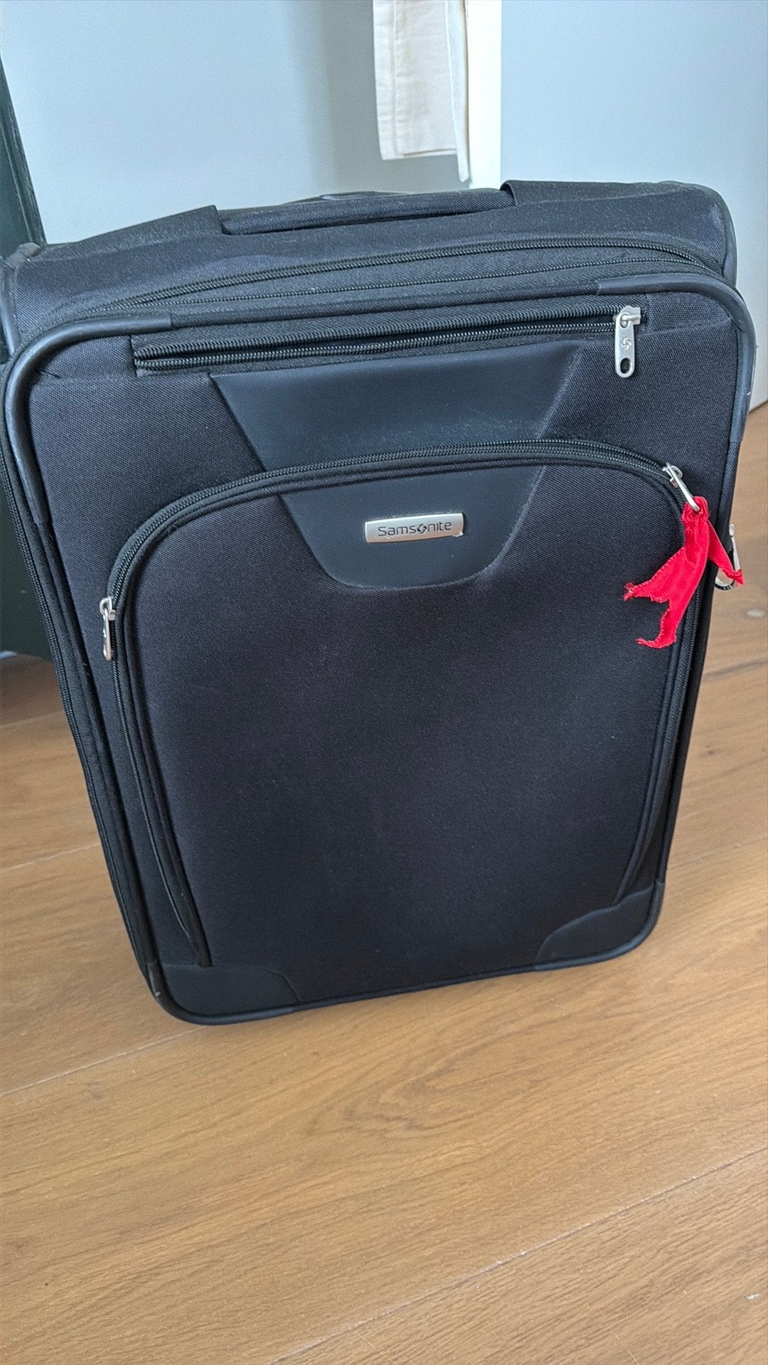Samsonite handbagage koffer, Gebruikt, 50 tot 60 cm, Zacht kunststof, 35 tot 45 cm