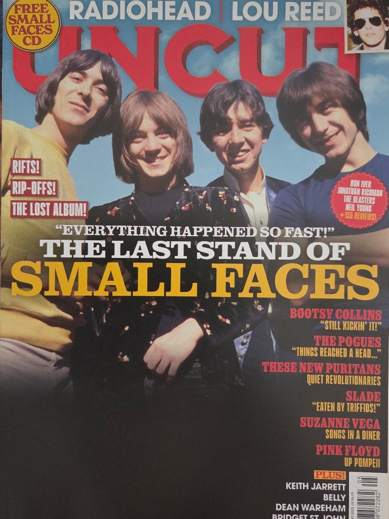 UNCUT 05-2025 Small Faces Bootsy Collings Vega Belly Warham, Ophalen of Verzenden, Zo goed als nieuw, Muziek, Film of Tv