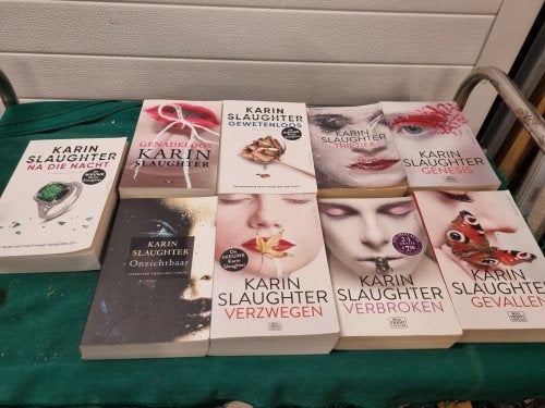 boeken karin slaughter 7 titels, Boeken, Ophalen of Verzenden