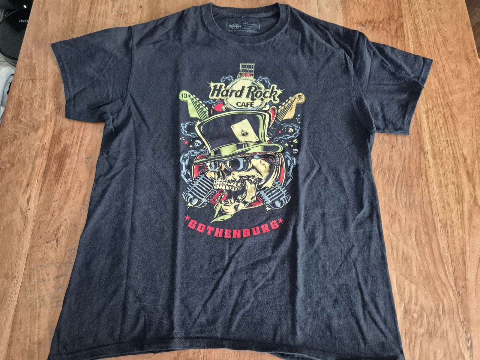 Hard Rock Cafe Gothenburg L, Maat 38/40 (M), Zwart, Nieuw, Ophalen of Verzenden