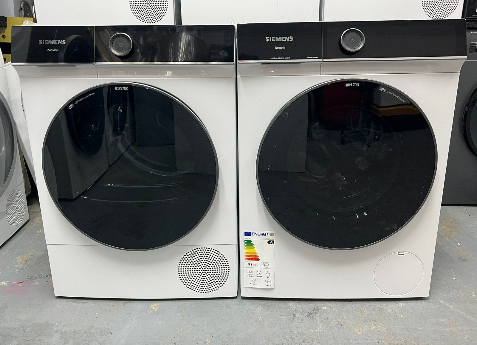 Siemens IQ700 wasmachine en droger 9KG i-Dos & WiFi 2024, 8 tot 10 kg, Ophalen of Verzenden, Zo goed als nieuw, 85 tot 90 cm