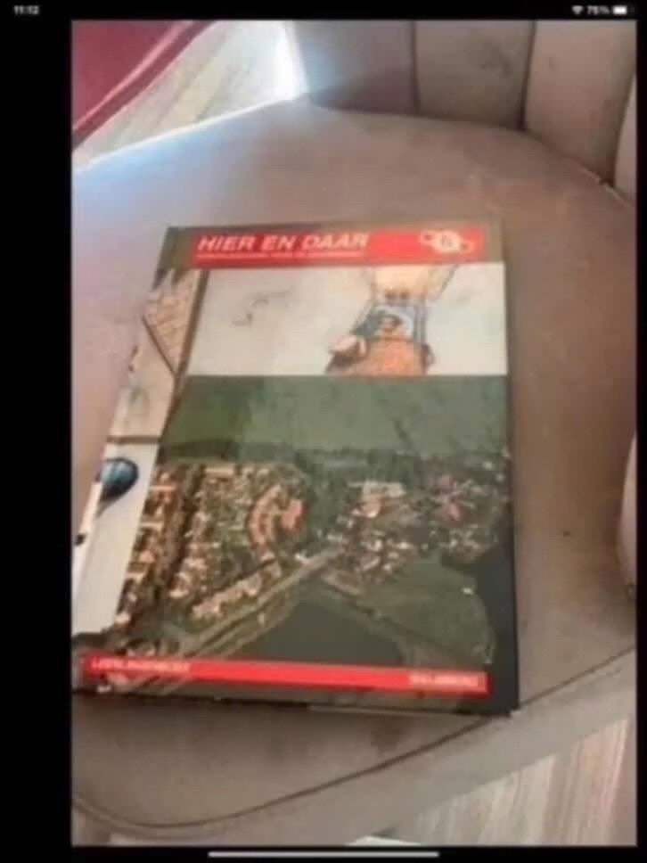 Hier en Daar - Boek over lokale geschiedenis/geografie, Ophalen of Verzenden, Zo goed als nieuw, Onbekend