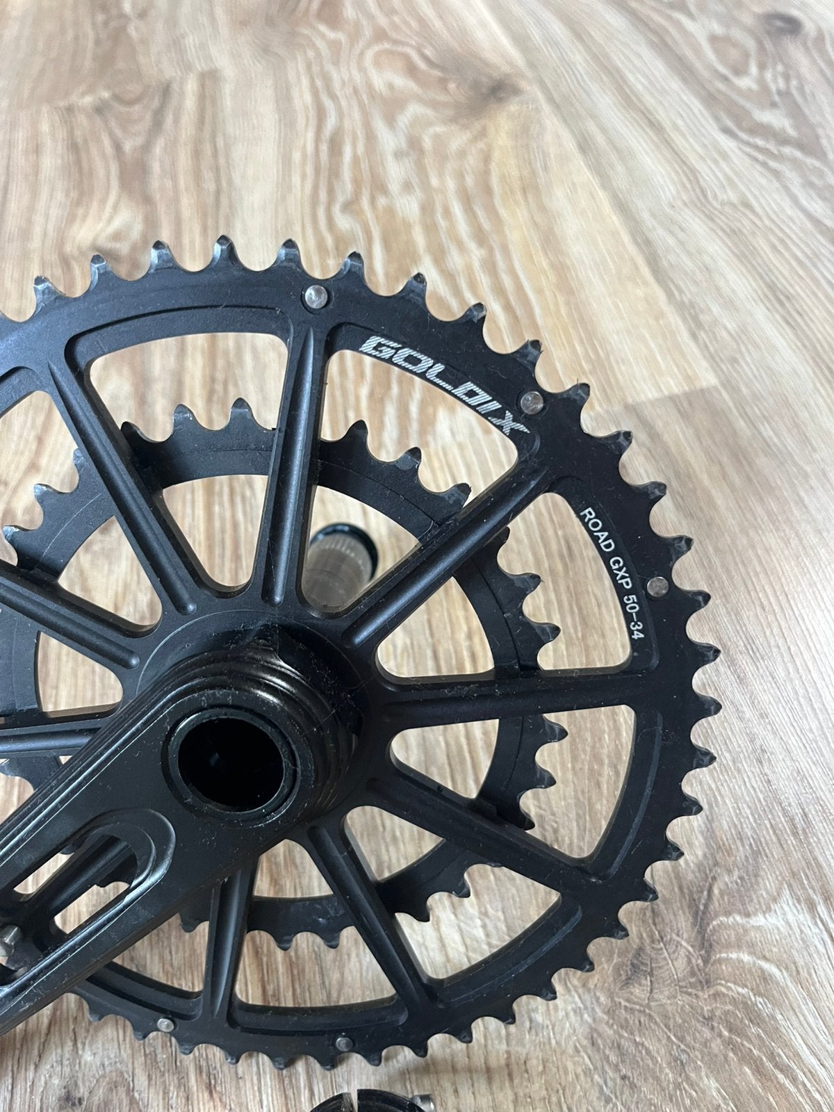 Goloix road gxp 50-34 crankstel 165, Fietsen en Brommers, Fietsonderdelen, Ophalen of Verzenden, Zo goed als nieuw