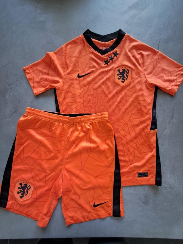 Officieel KNVB tenue kindermaat L, Maat XS of kleiner, Ophalen of Verzenden, Zo goed als nieuw, Shirt