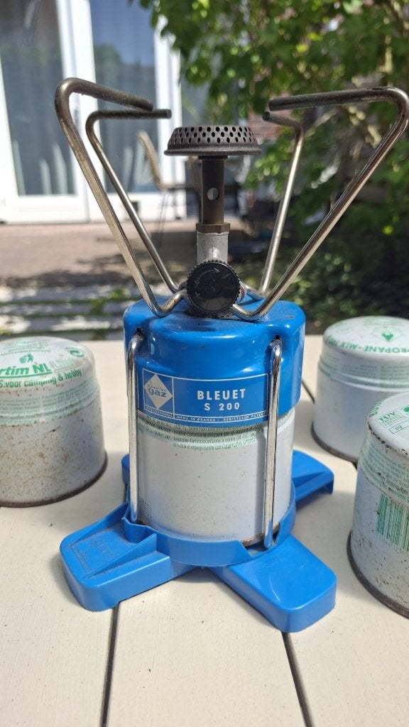 Gasbrander Campinggaz Bleuet S 200, Ophalen, Gebruikt