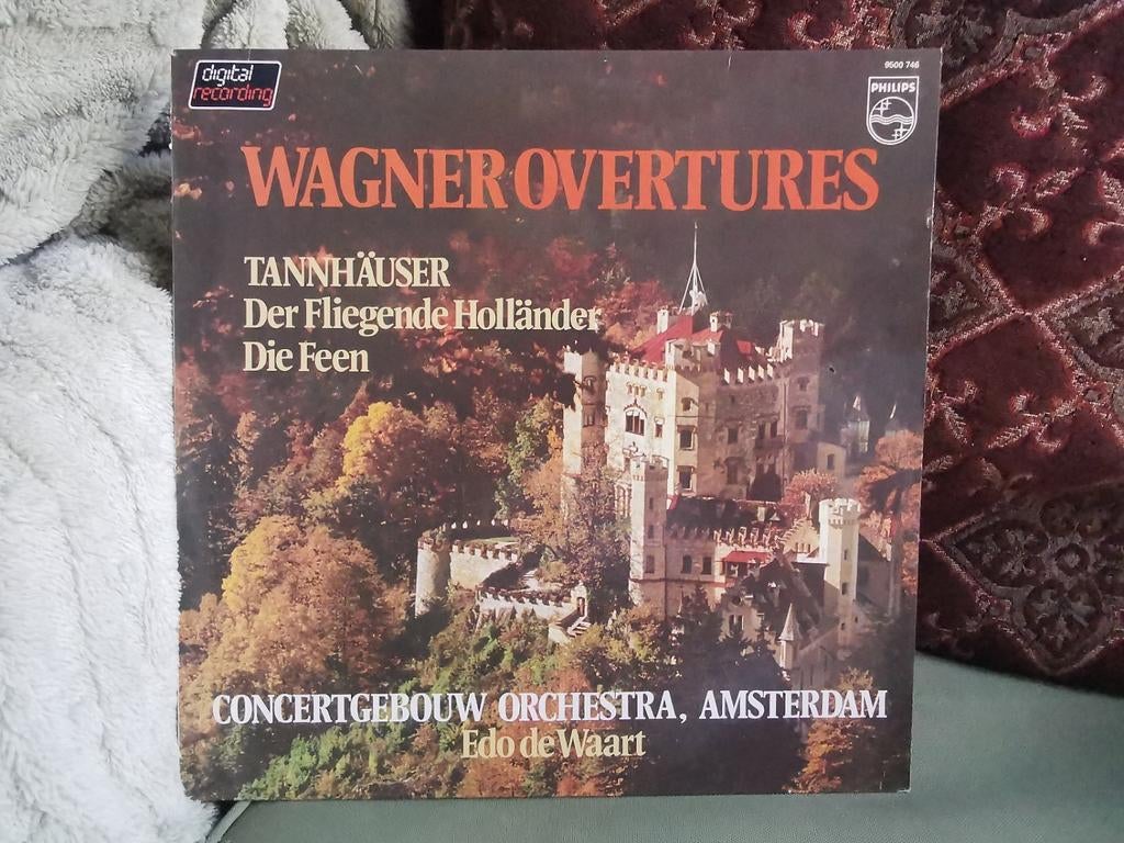 Klassieke muziek Wagner lp's vinyl verzamelbox boek Miekje, Cd's en Dvd's, Vinyl | Klassiek, Gebruikt, Overige typen, Ophalen of Verzenden