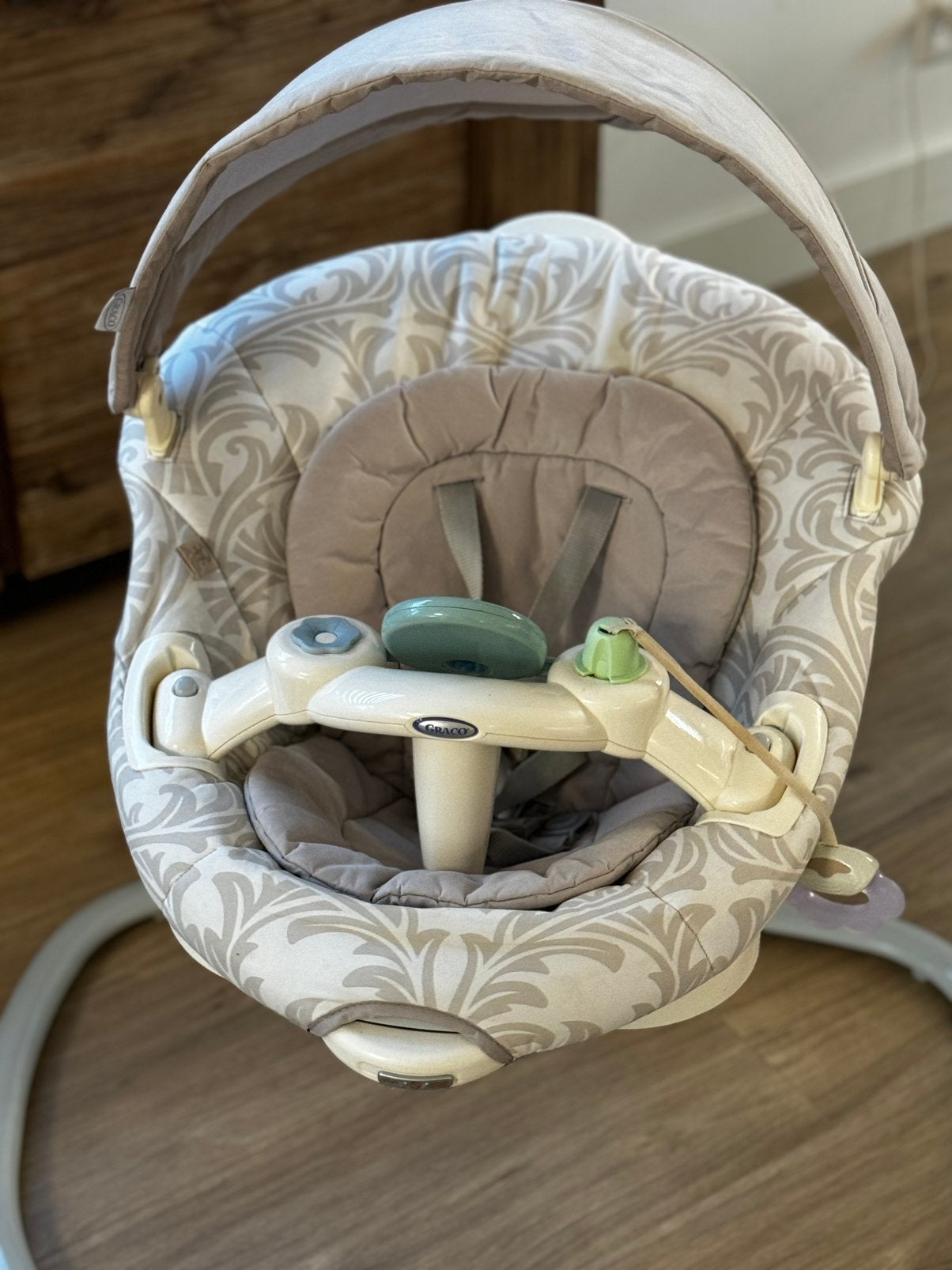 Elektrische schommelstoel baby, Kinderen en Baby's, Ophalen, Zo goed als nieuw