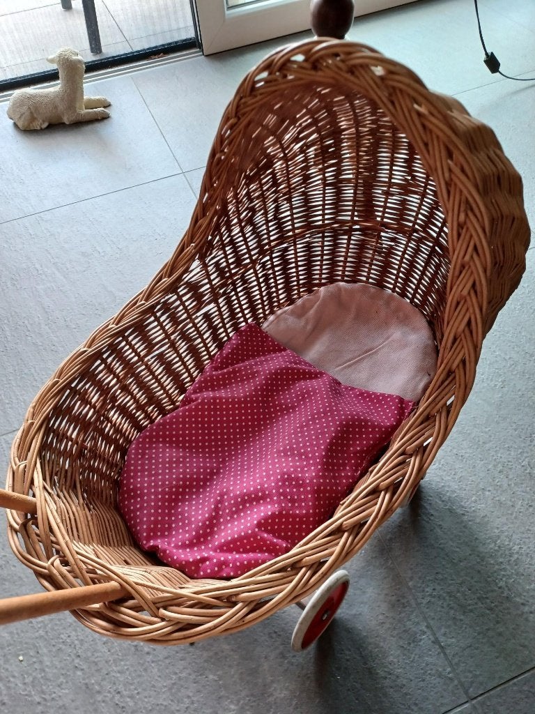 Rieten poppenwagen, Ophalen, Gebruikt, Overige typen