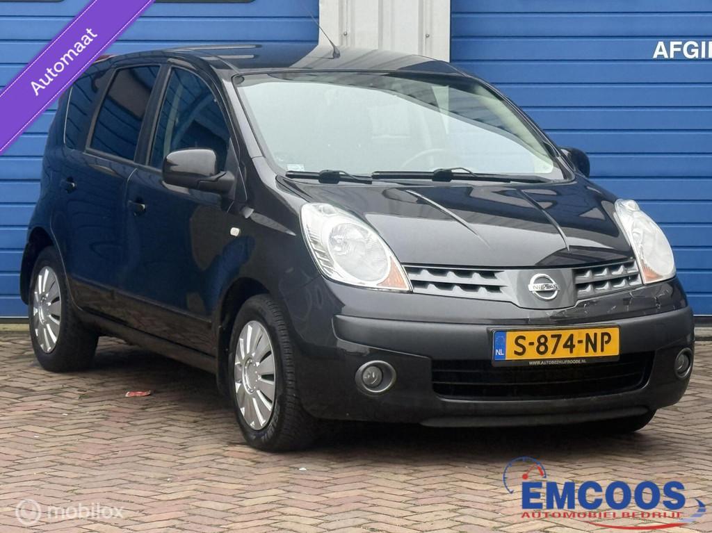 Nissan Note 1.6 First Note * Airco * Automaat * Elekt. ramen, Gebruikt, 750 kg, 4 cilinders, 14 km/l
