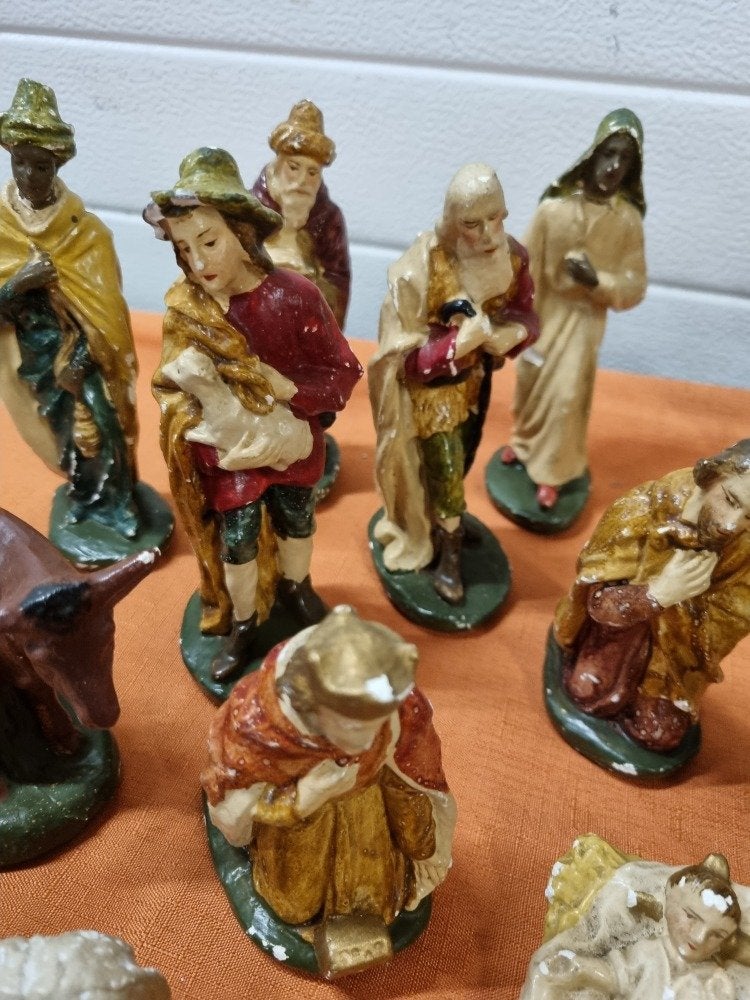 kerststal beelden oud jaren 70 [b411], Diversen, Ophalen of Verzenden, 'T Olde Gre-j, Info@toldegrej.nl, Endepoelstraat 20f Didam