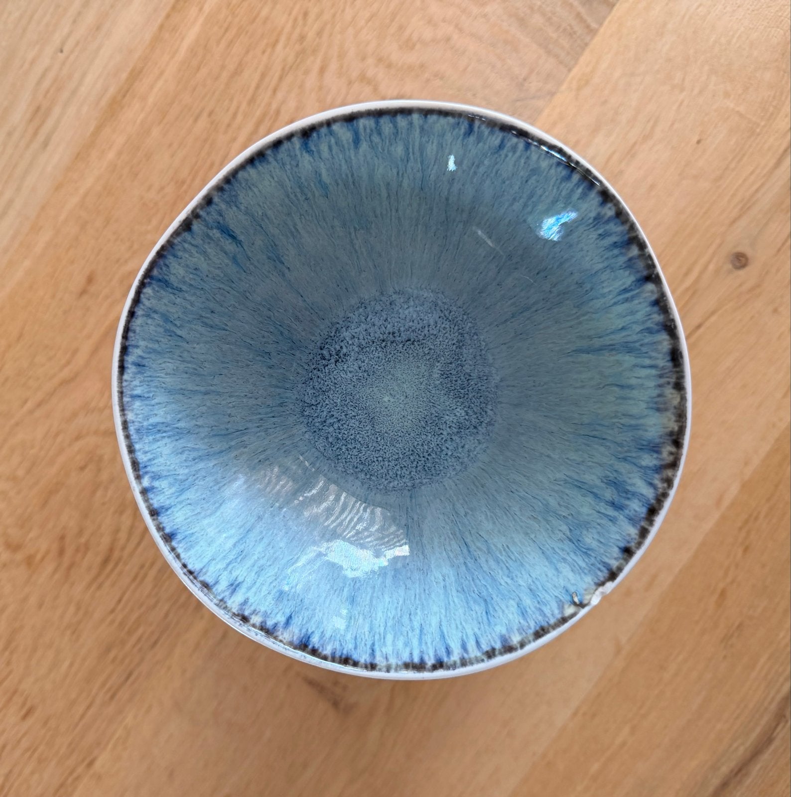 Servies set blauw/wit, Ophalen, Gebruikt, Keramiek, Modern
