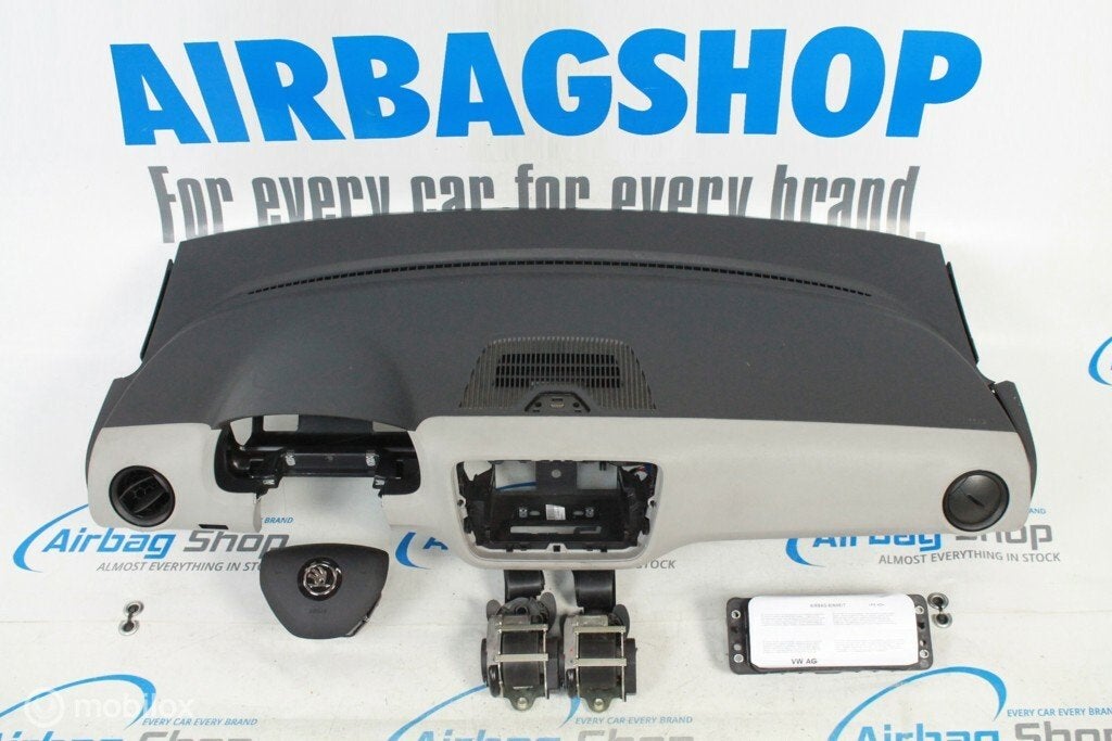 Airbag set - Dashboard beige Skoda Citigo facelift (2016-..), Auto-onderdelen, Dashboard en Schakelaars, Gebruikt, Ophalen of Verzenden