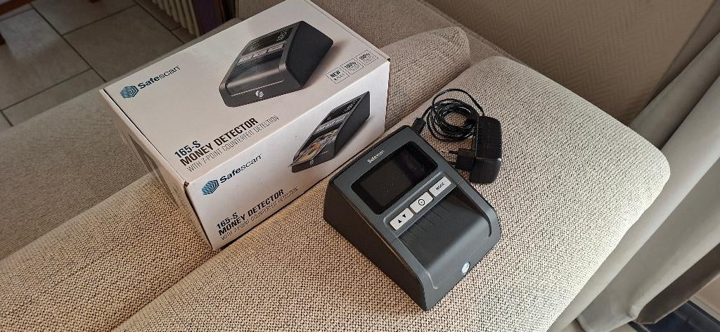 Safescan 165-S valsgeld detector (EUR GBP USD CHF PLN SEK..), Ophalen of Verzenden, Valsgelddetector