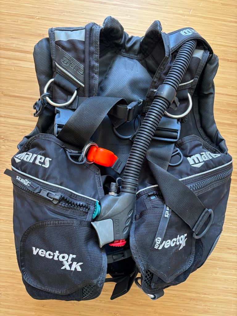 Mares Vector XK Trimvest - maat M, Watersport en Boten, Duiken, Ophalen of Verzenden, Gebruikt, Trimvest of Wing