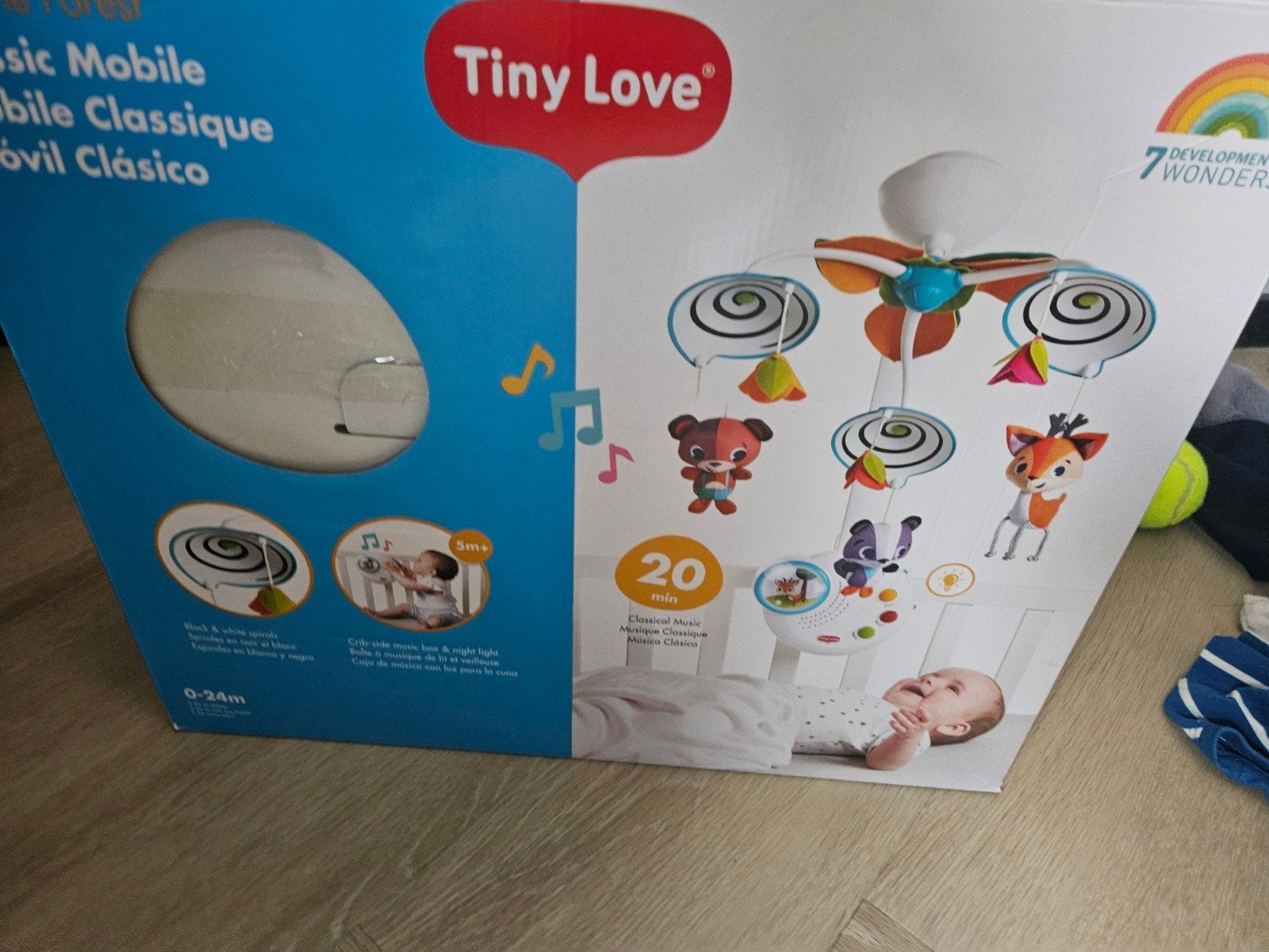 Tiny Love Mobiel, Ophalen of Verzenden, Zo goed als nieuw, Mobiel, Met licht