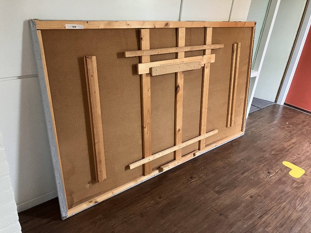 Foto 6 van projectiescherm/ beamer 120 x 210cm