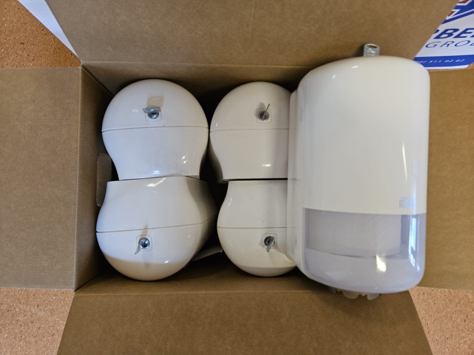 12 torkrol houders, Ophalen, Detector, Sensor of Melder, Rook
