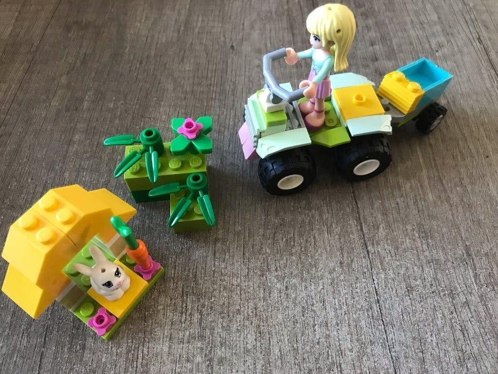 Lego Friends 3935 Stephanie's huisdiertransport, Lego, Ophalen of Verzenden, Zo goed als nieuw, Compleet