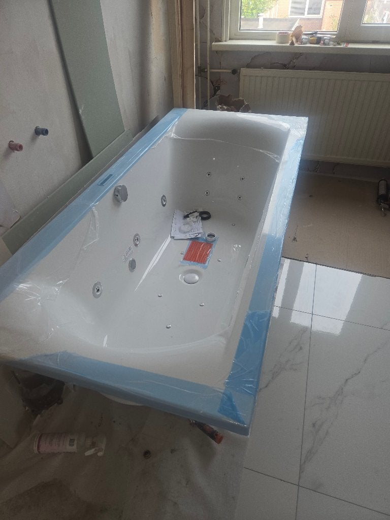 Riho Lima whirlpoolbad 180x80 NIEUW–Easypool 3.1,LED+speaker, Ophalen, Nieuw, Bad
