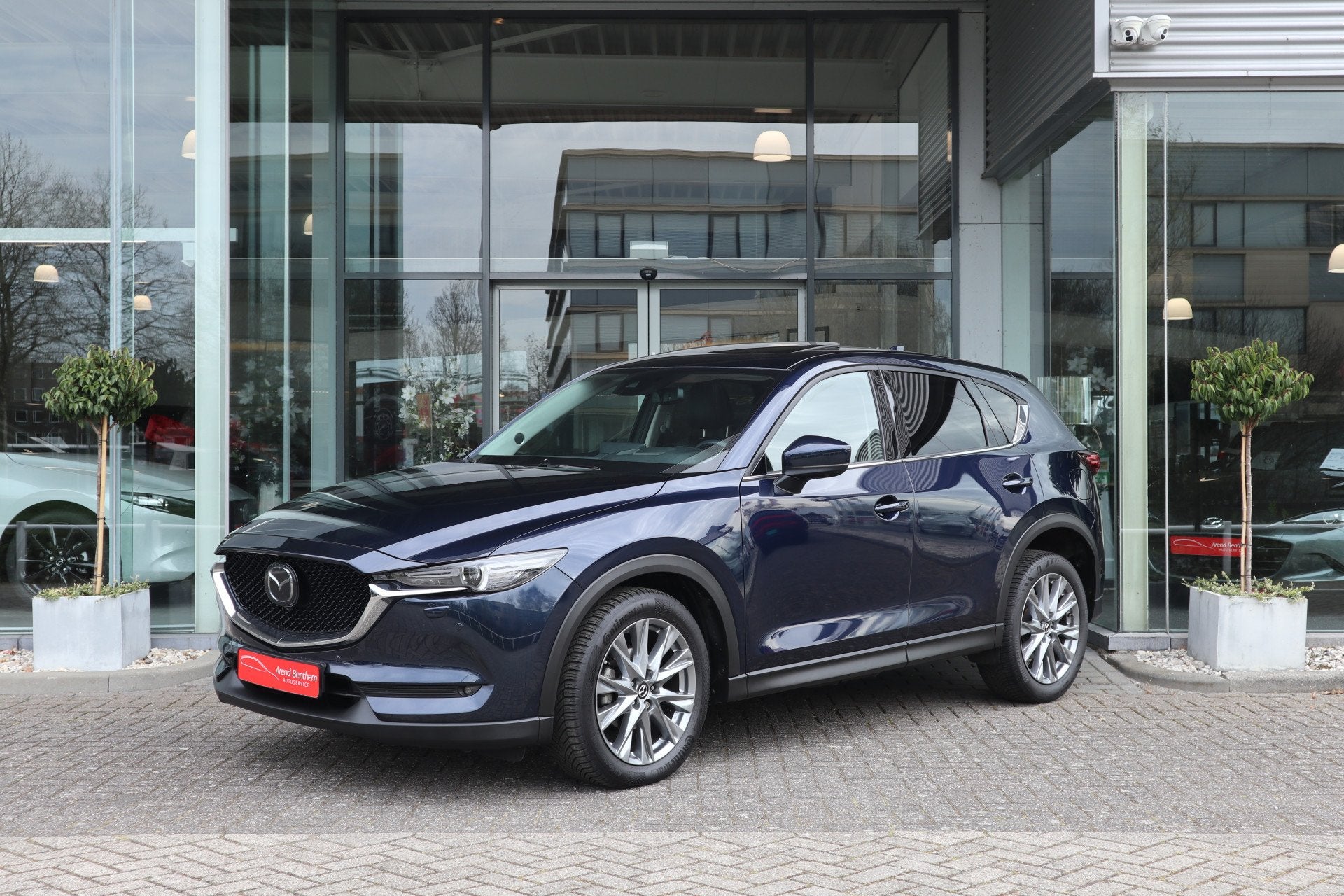 Mazda CX-5 2.0 SkyActiv-G 165 Luxury Automaat / Schuifdak /, 15 km/l, Gebruikt, Euro 6, Blauw