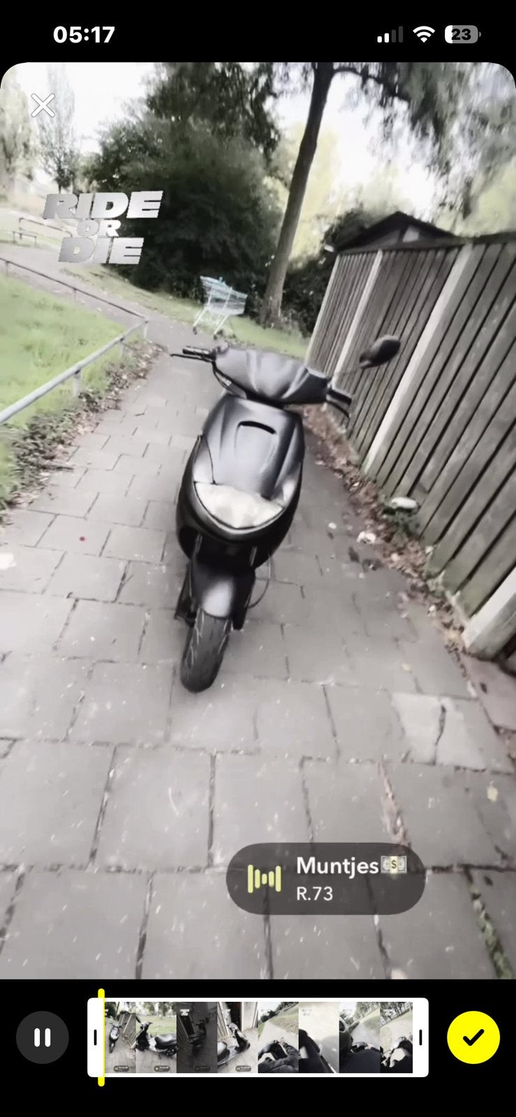Zwarte viva city   - Goed Onderhouden, Ophalen, Tweetakt, Gebruikt, Maximaal 45 km/u