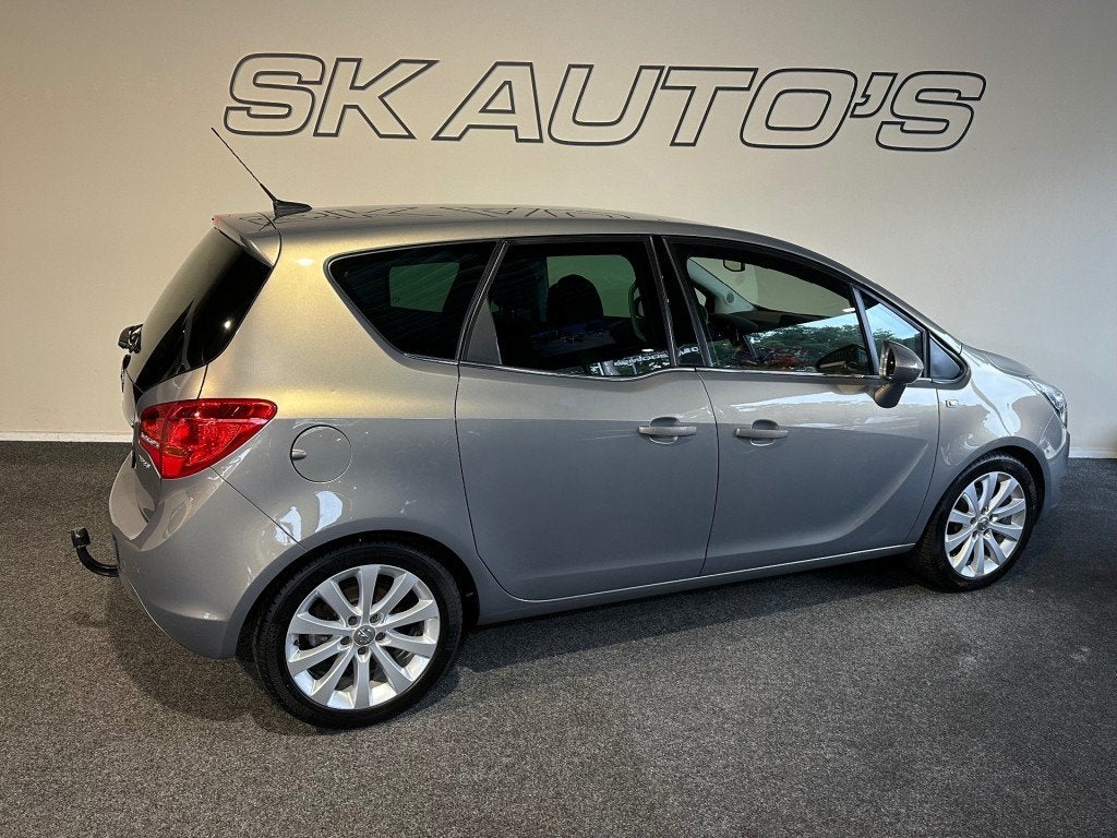 Opel MERIVA 1.4 TURBO COSMO LPG l NAP l TREKHAAK l PDC l LMV, Auto's, Gebruikt, Euro 6, 4 cilinders, Bedrijf