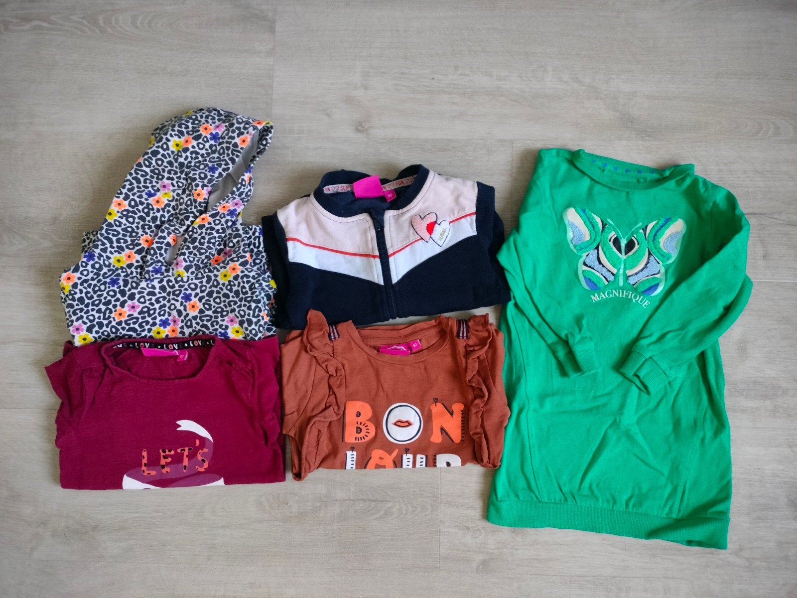 Kledingpakket meisjes maat 92 Feetje, Jubel, WE, O'Chill, Ophalen of Verzenden, Zo goed als nieuw, Meisje, Setje