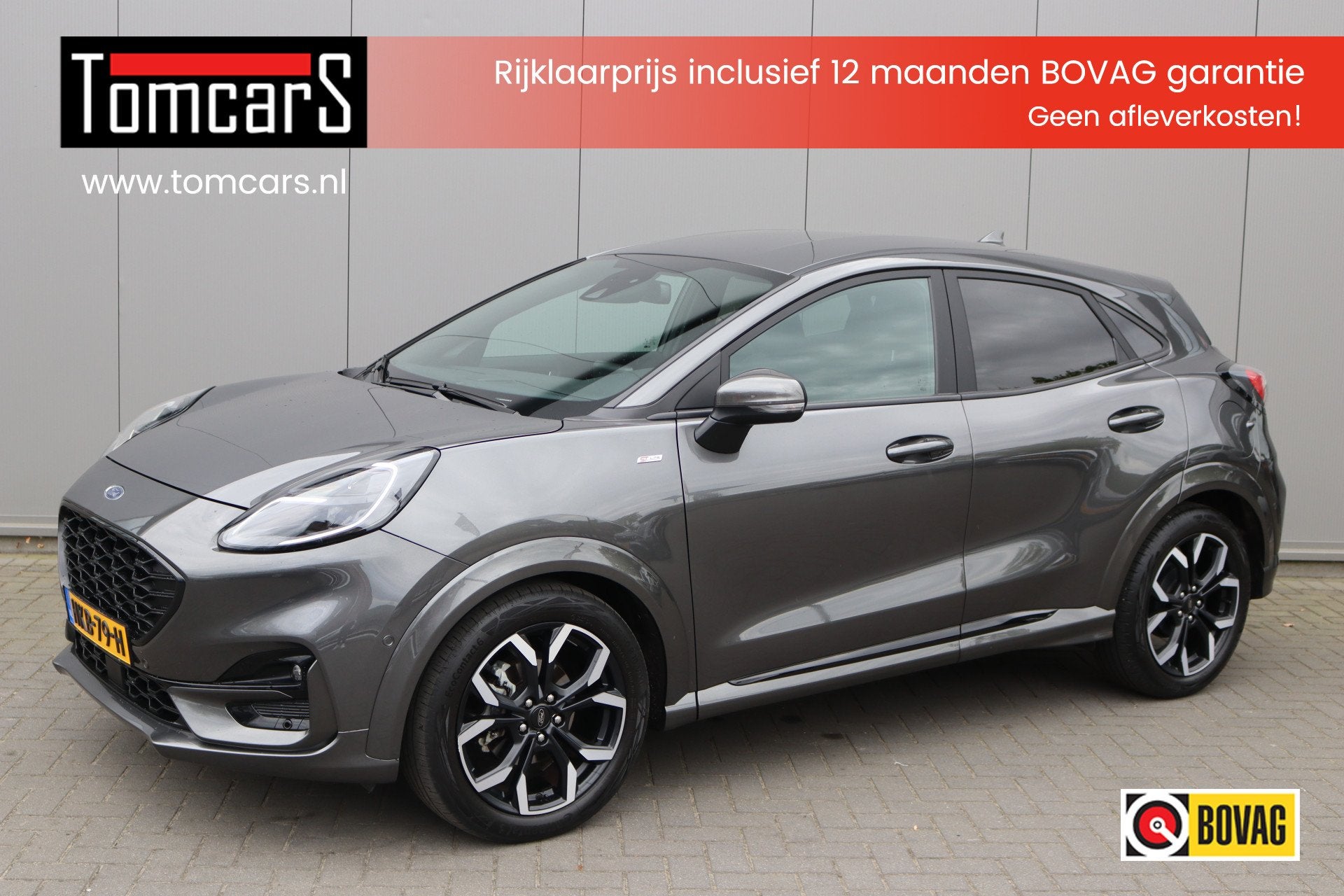 Ford Puma 125PK EcoB. Hybrid ST-Line X Navigatie/Camera/Elek, Auto's, 12 maanden, 125 pk, Euro 6, Bedrijf