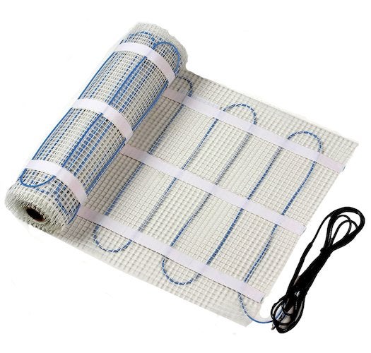 Elektrische vloerverwarming, 1 m2, 150 watt, thermostaat, Ophalen of Verzenden, Nieuw