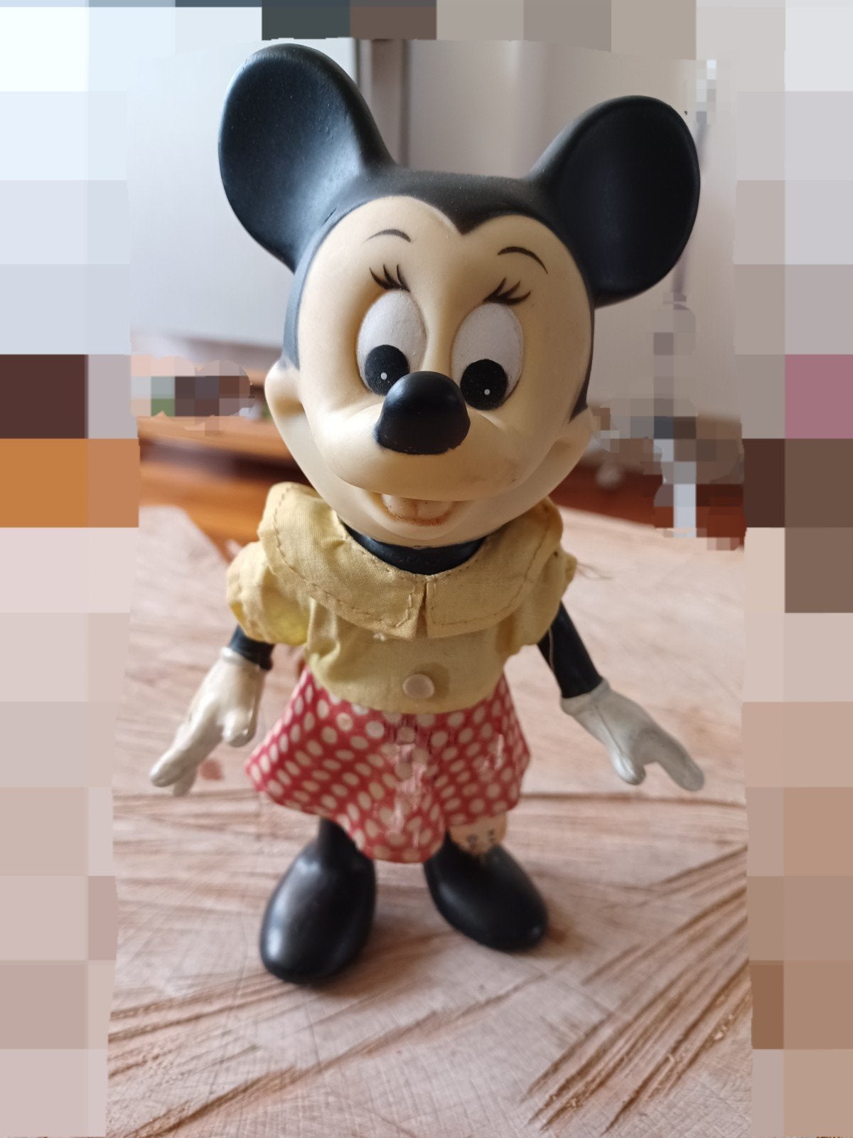 Oude, vintage Minnie Mouse, Verzamelen, Disney, Ophalen of Verzenden, Gebruikt, Overige typen