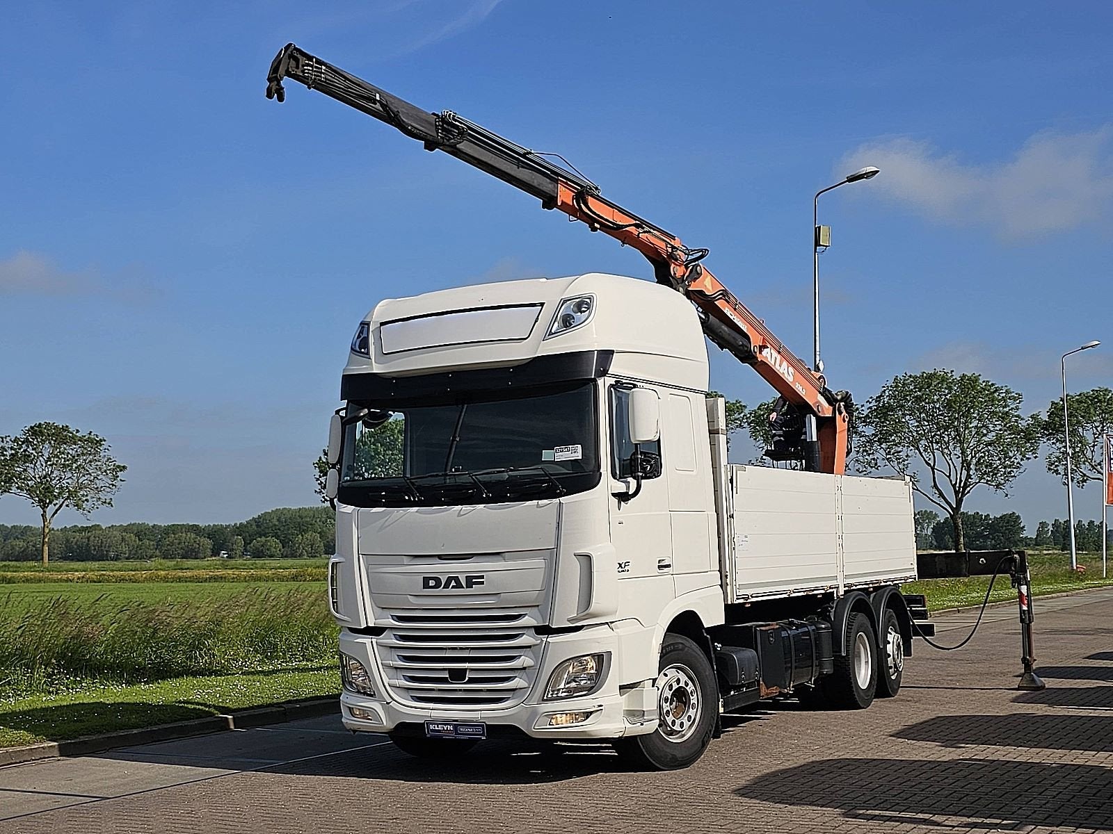 DAF XF 440 fan atlas 210-2v-a15, Auto's, Automaat, 435 pk, Euro 6, Wit