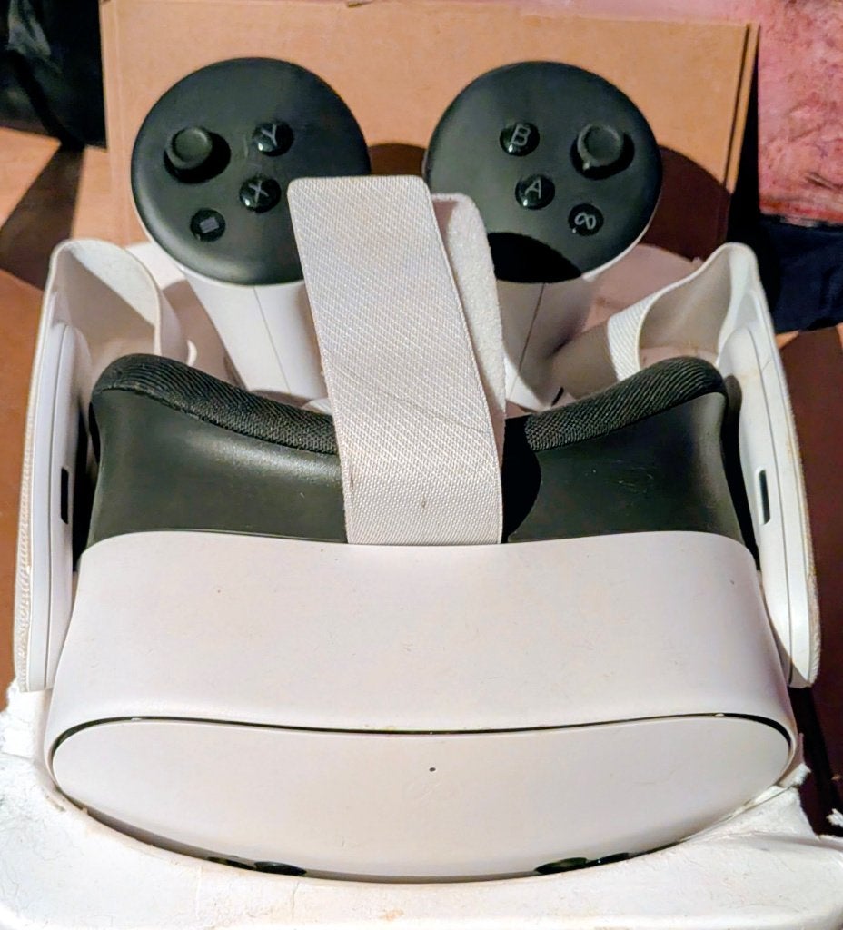 Quest 3s + 13 spellen en 3 apps t.w.v € 250+, Ophalen, Zo goed als nieuw, VR-bril, Overige platformen