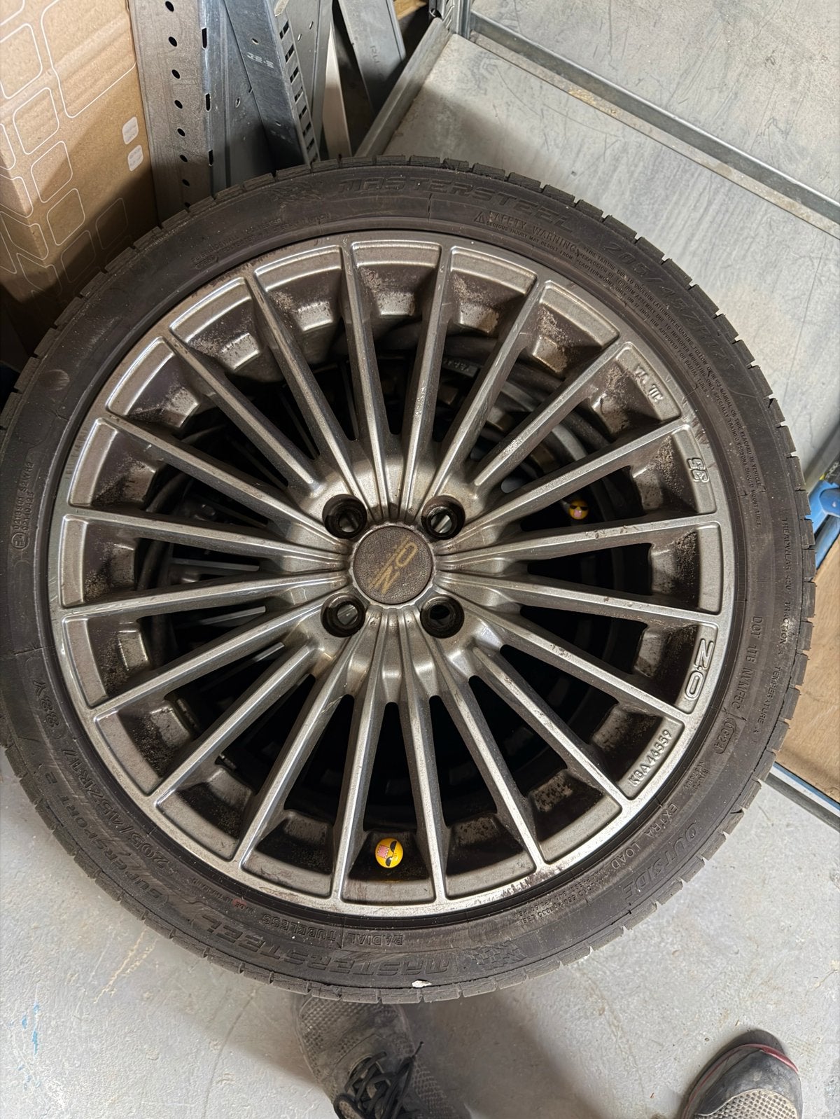 17 inch O.Z. Racing 35th anniversary Velgen, Ophalen