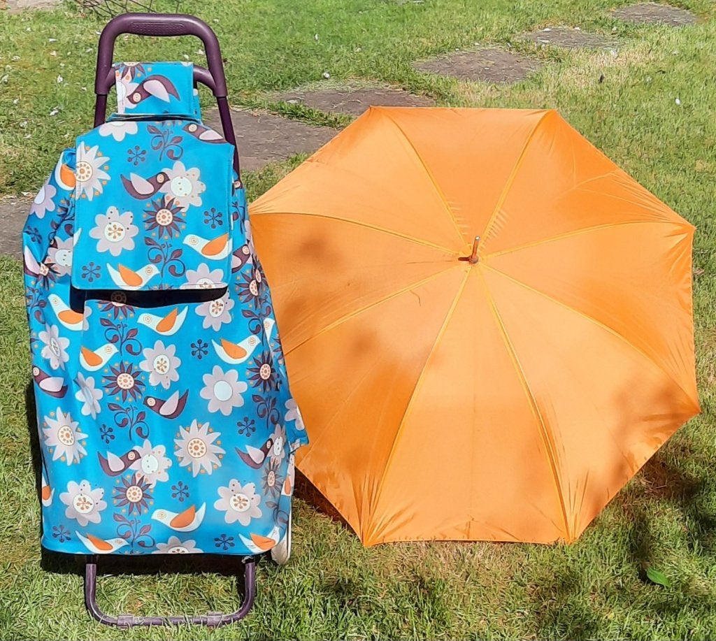boodschappenwagen, 30 cm of meer, Gebruikt, Oranje, Ophalen of Verzenden