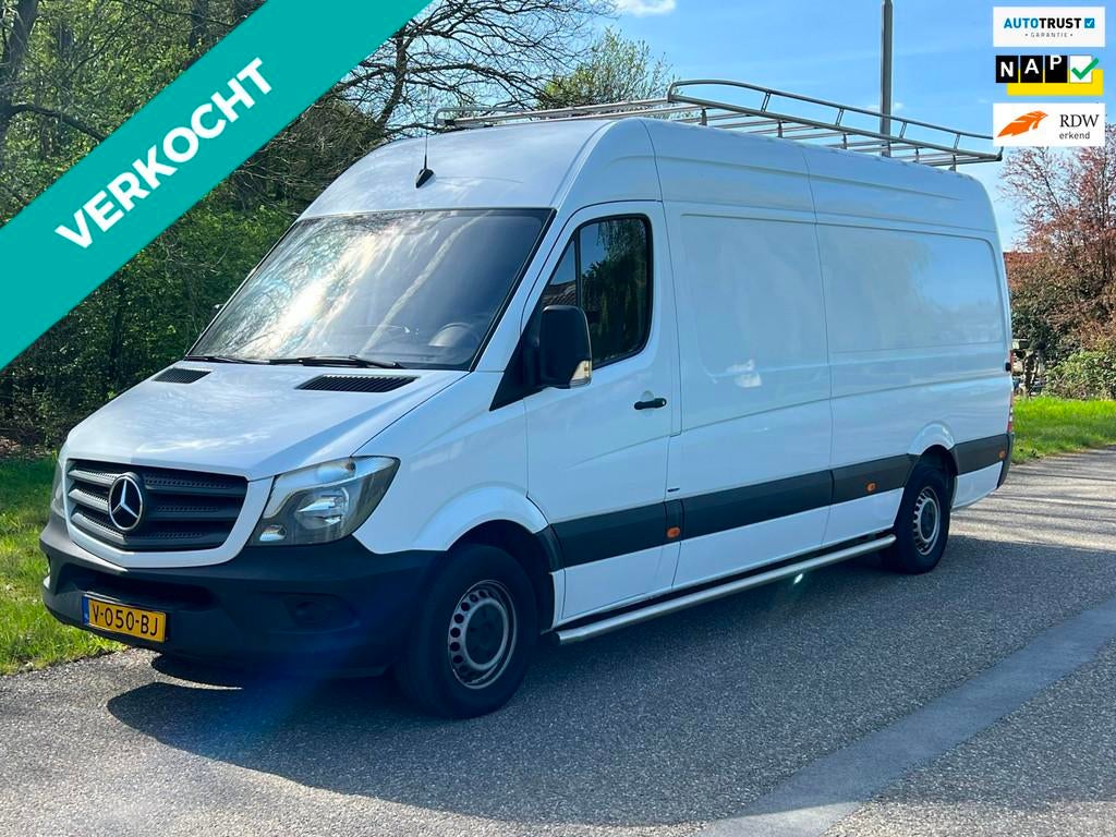 Mercedes-Benz Sprinter 514 2.2 CDI 432 Maxi / Aut / 3-zits /, Auto's, Automaat, Achterwielaandrijving, Gebruikt, 2000 kg